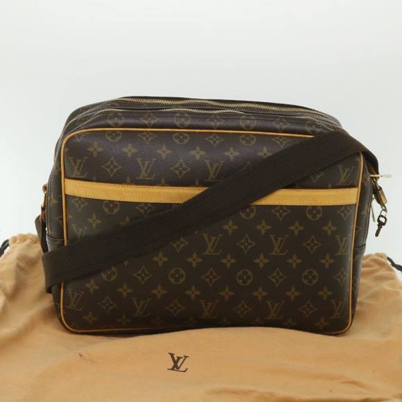 LOUIS VUITTON Monogram Reporter Gm Shoulder Bag M45252 Lv Auth 55635 - Picture 12 of 16